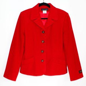 Laura Scott Vintage 90s Italian Wool Blend Jacket